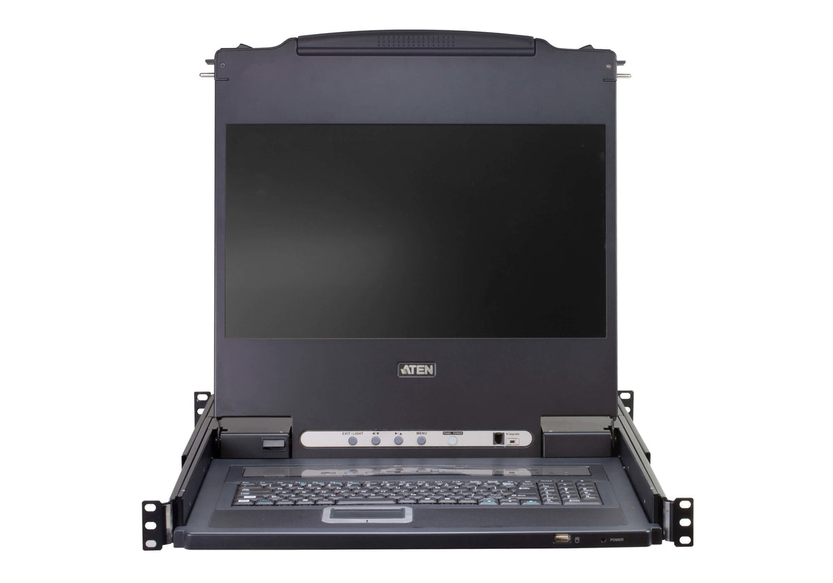 ATEN CL5708M interruptor KVM Montaje en rack Negro (7)
