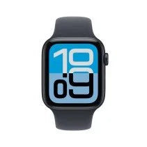 Apple Watch SE3/ GPS/ 44mm/ Caja de Aluminio Medianoche/ Correa Deportiva Negra S/M