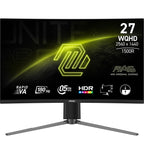 MSI MAG 27CQ6PF pantalla para PC 68,6 cm (27") 2560 x 1440 Pixeles Wide Quad HD LCD Negro