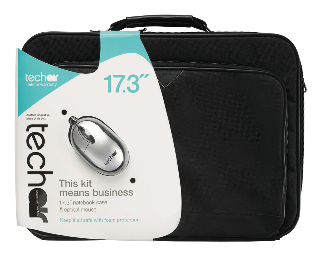 Techair Classic essential 17.3" Maletín Negro (TABUN33MV4)