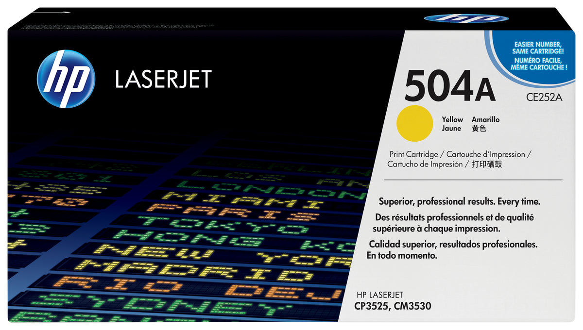 HP 504A Yellow Original LaserJet Toner Cartridge cartucho de tóner 1 pieza(s) (3)