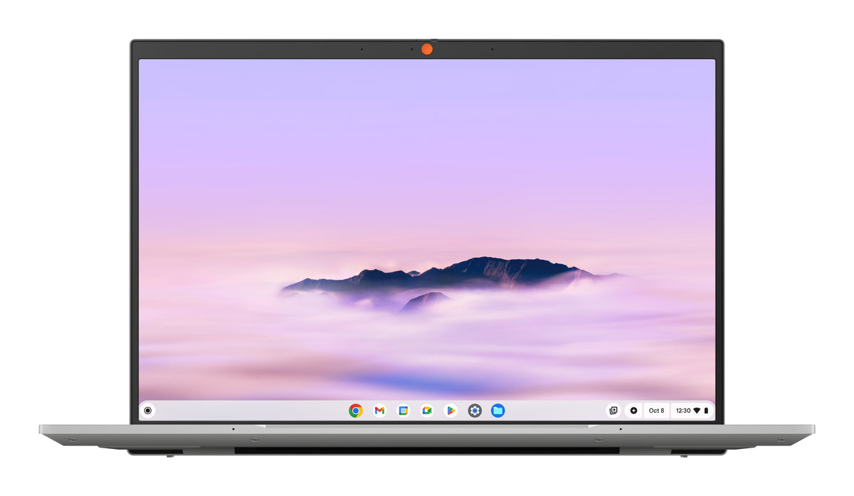 ASUS Chromebook Plus Enterprise CX54 CX5403CMA-QM0381 Intel Core Ultra 7 155U 35,6 cm (14") Pantalla táctil WQXGA 8 GB LPDDR5x-SDRAM 512 GB SSD Wi-Fi 6E (802.11ax) ChromeOS Plata