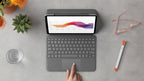 Logitech Folio Touch QWERTZ Suizo Smart Connector Gris (7)
