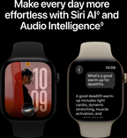Apple MJGL4QL/A - 42 mm, radiant gold titanium, reloj inteligente con pulsera Milanese (6)