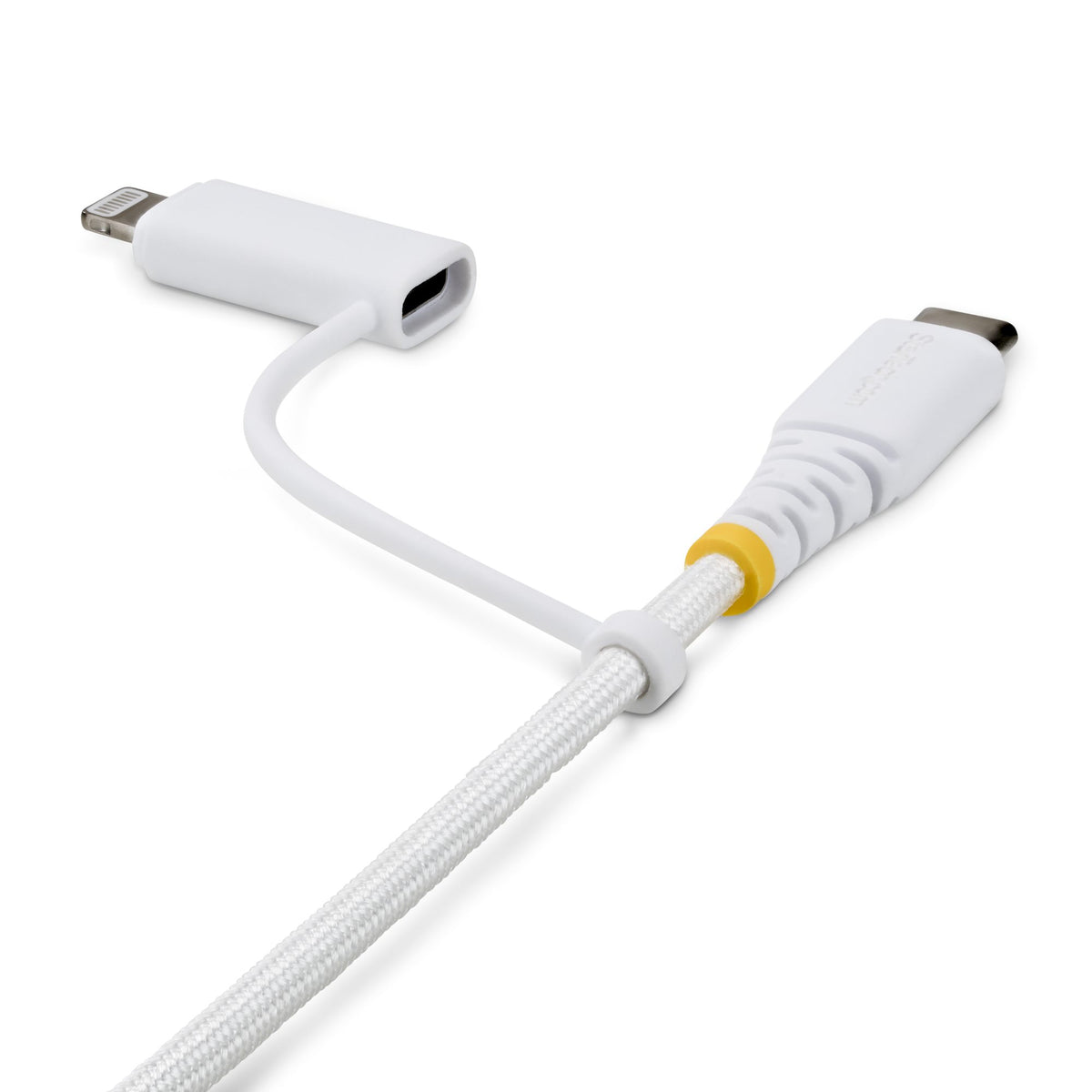 StarTech.com 2M-U2-LNTC-CABLE cable USB USB C 0,48 Gbit/s Blanco (3)