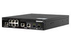 QNAP QSW-M2106PR-2S2T switch Gestionado L2 10G Ethernet (100/1000/10000) Energía sobre Ethernet (PoE) 1U Negro