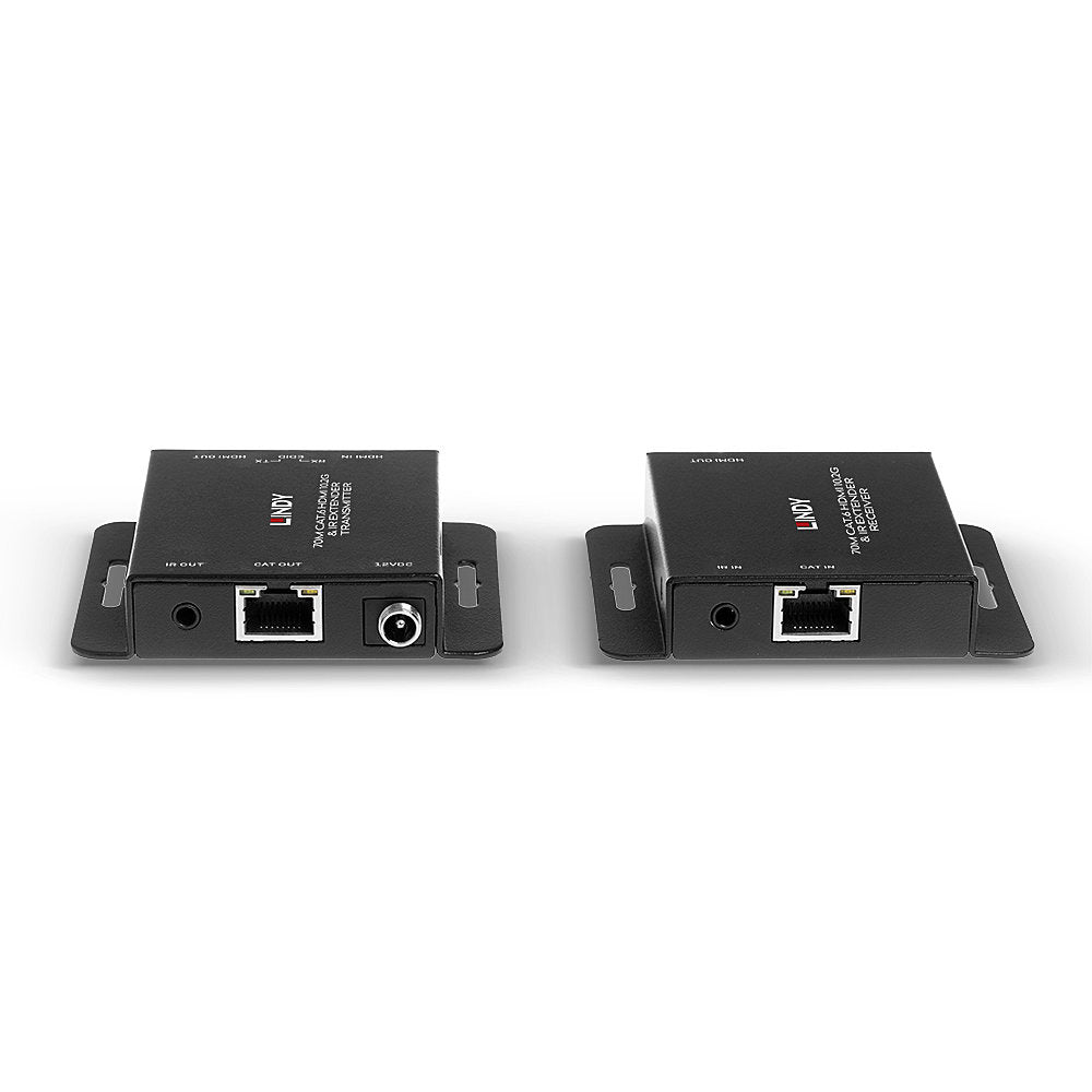 Lindy 38208 extensor audio/video Transmisor y receptor de señales AV Negro (5)