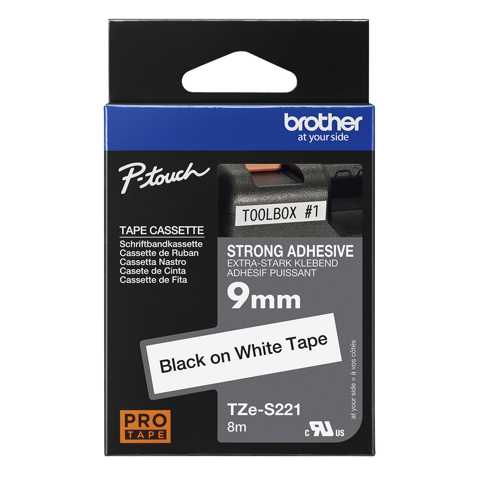 Brother TZE-S221 cinta para impresora de etiquetas TZ (5)
