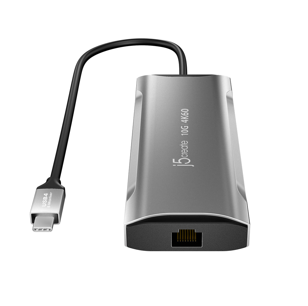 j5create JCD393 Alámbrico USB 3.2 Gen 1 (3.1 Gen 1) Type-C Gris (4)