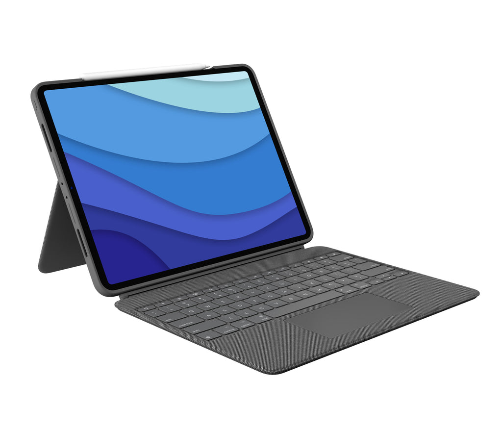 Logitech Combo Touch QWERTZ Alemán Smart Connector Gris (3)