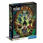 Clementoni Disney Villains Puzzle rompecabezas 1000 pieza(s) Dibujos