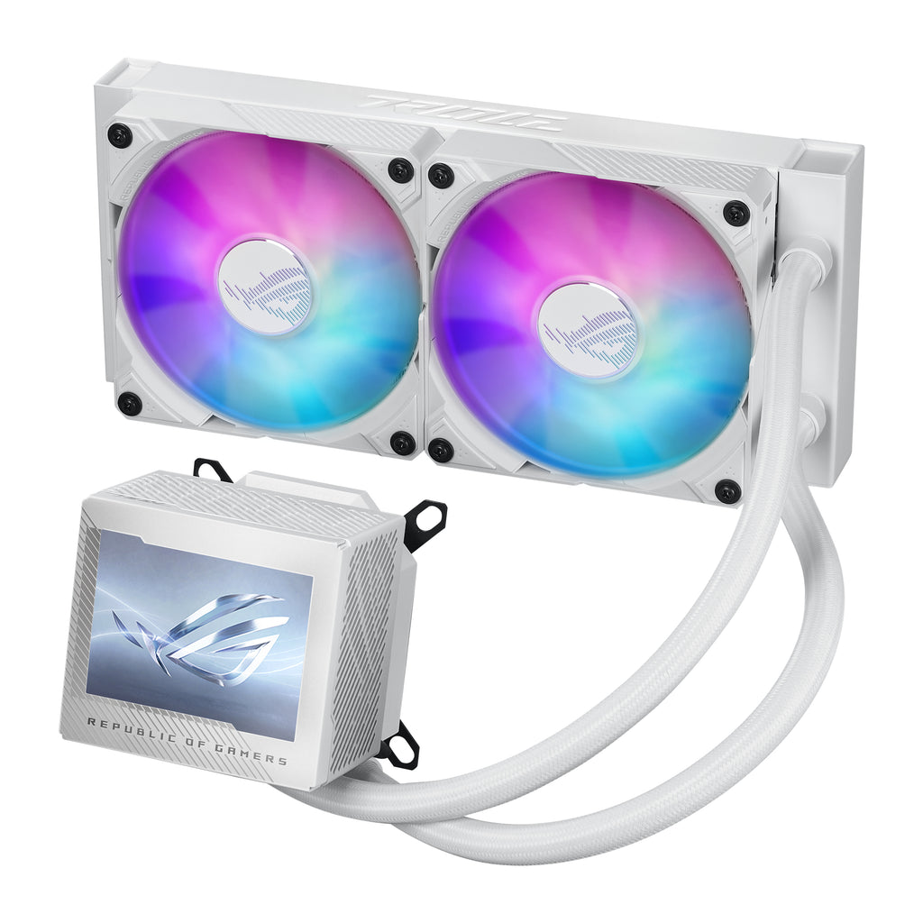 ASUS ROG RYUJIN III 240 ARGB White Edition Procesador Sistema de refrigeración líquida todo en uno 12 cm Blanco 1 pieza(s) (4)