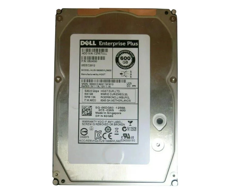 Dell 600GB 15K 3.5 SAS 6G EQL 0B24550-RFB – Reacondicionado (2)