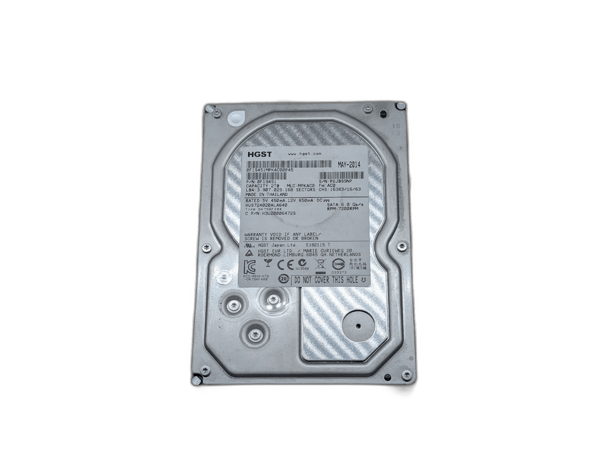 Dell EMC Isilon 2TB 7.2K SATA Disk 0F19451-RFB – Reacondicionado (2)