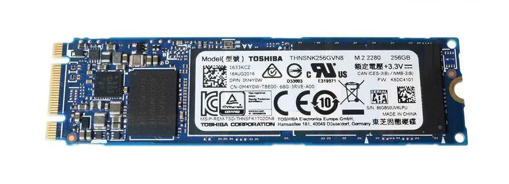 Dell 256GB 6G TLC SATA M.2 0M4Y0W-RFB – Reacondicionado