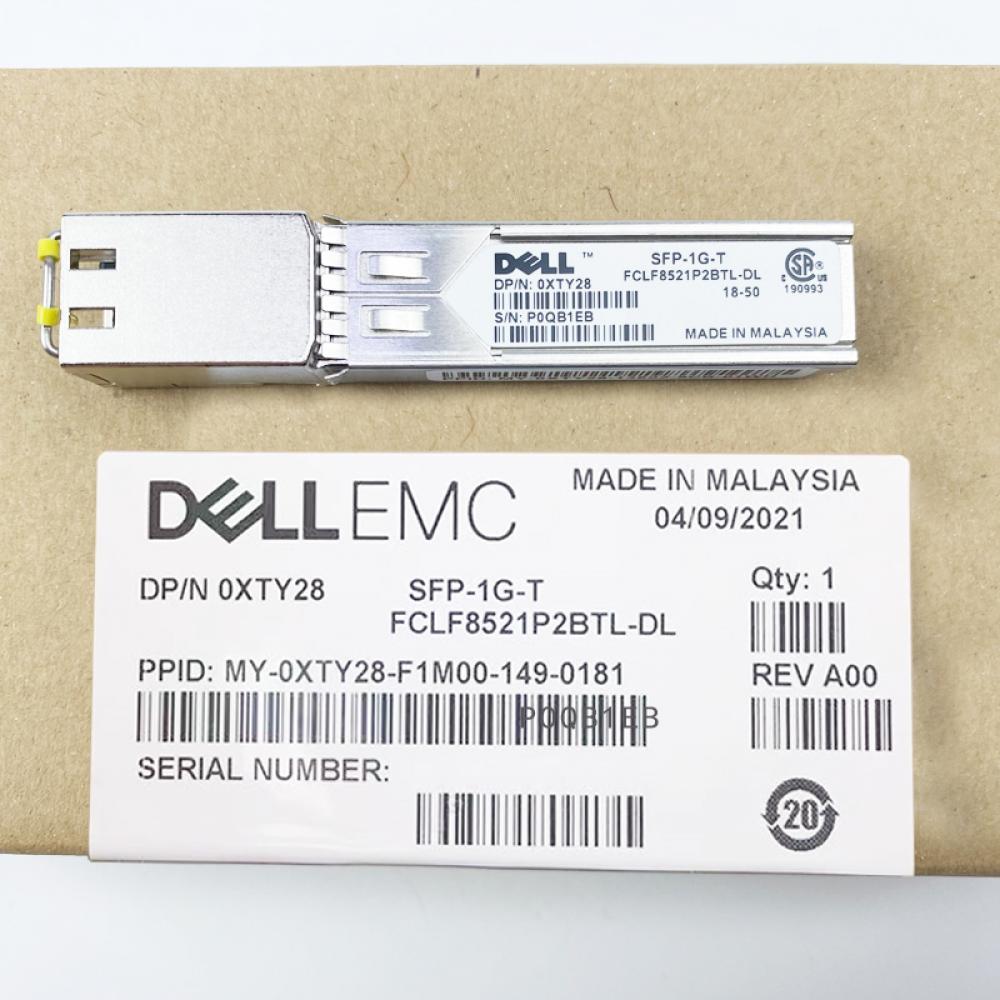 Dell SFP-1G-T 1G 1000BASE-T 0XTY28-RFB – Reacondicionado