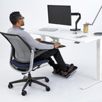 Humanscale FR500K soporte para el apoyo de pies Negro, Plata