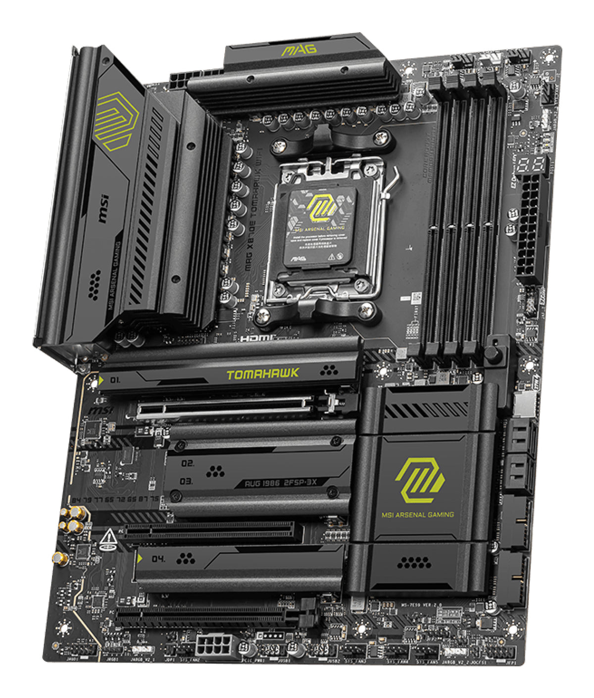 MSI MAG X870E TOMAHAWK WIFI placa base AMD X870E Zócalo AM5 ATX (4)