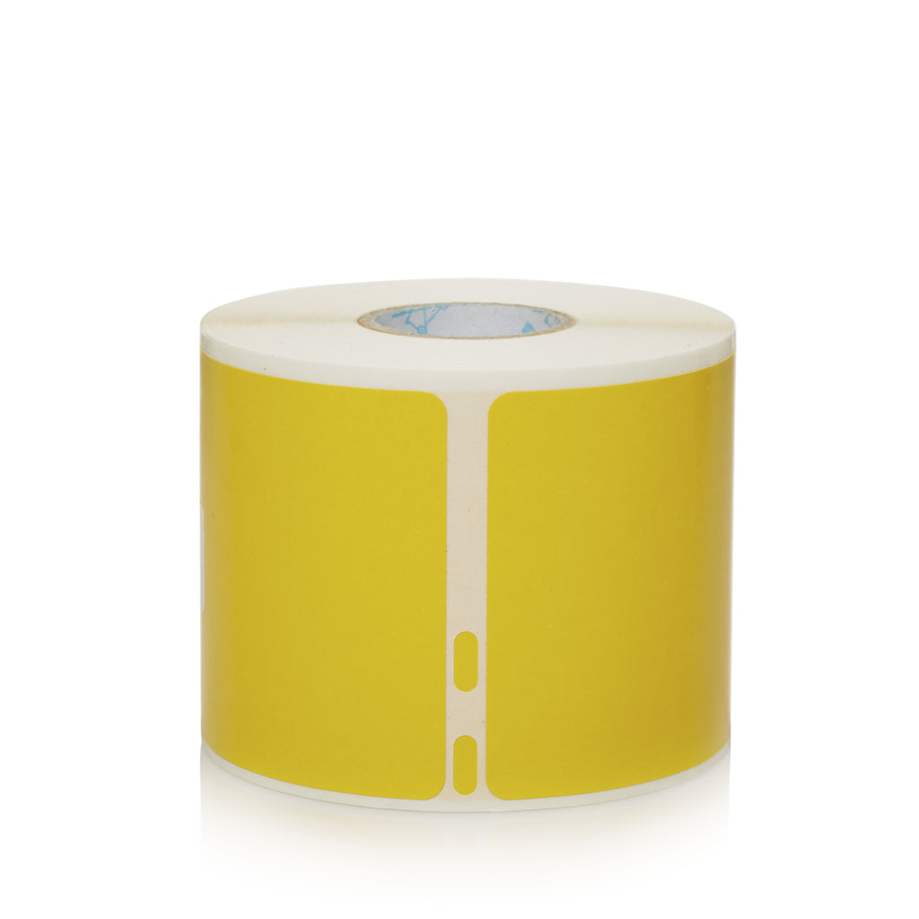 DYMO 2133400 etiqueta autoadhesiva Rectángulo redondeado Desmontable Amarillo 220 pieza(s) (8)
