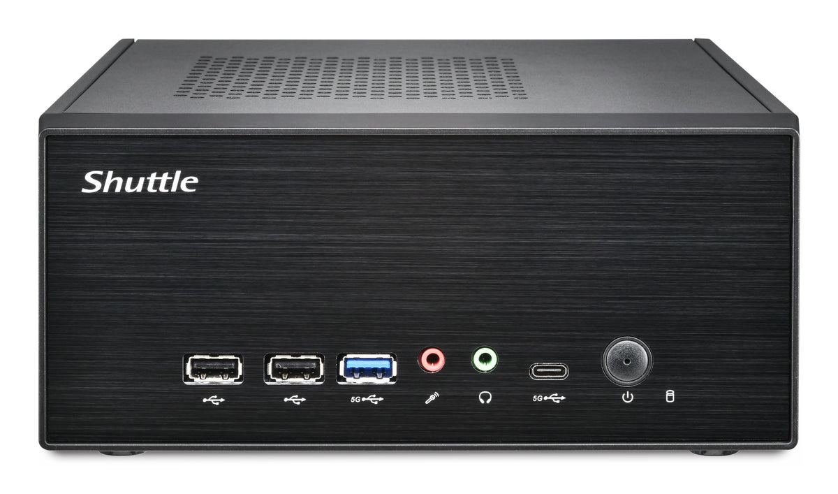 Shuttle Slim PC XB860G2 3,5 l tamaño PC Negro Intel B860 LGA 1851 (Socket V1)