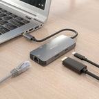 AISENS ASUC-6P019-GR base para portátil y replicador de puertos Alámbrico USB 3.2 Gen 1 (3.1 Gen 1) Type-C (7)