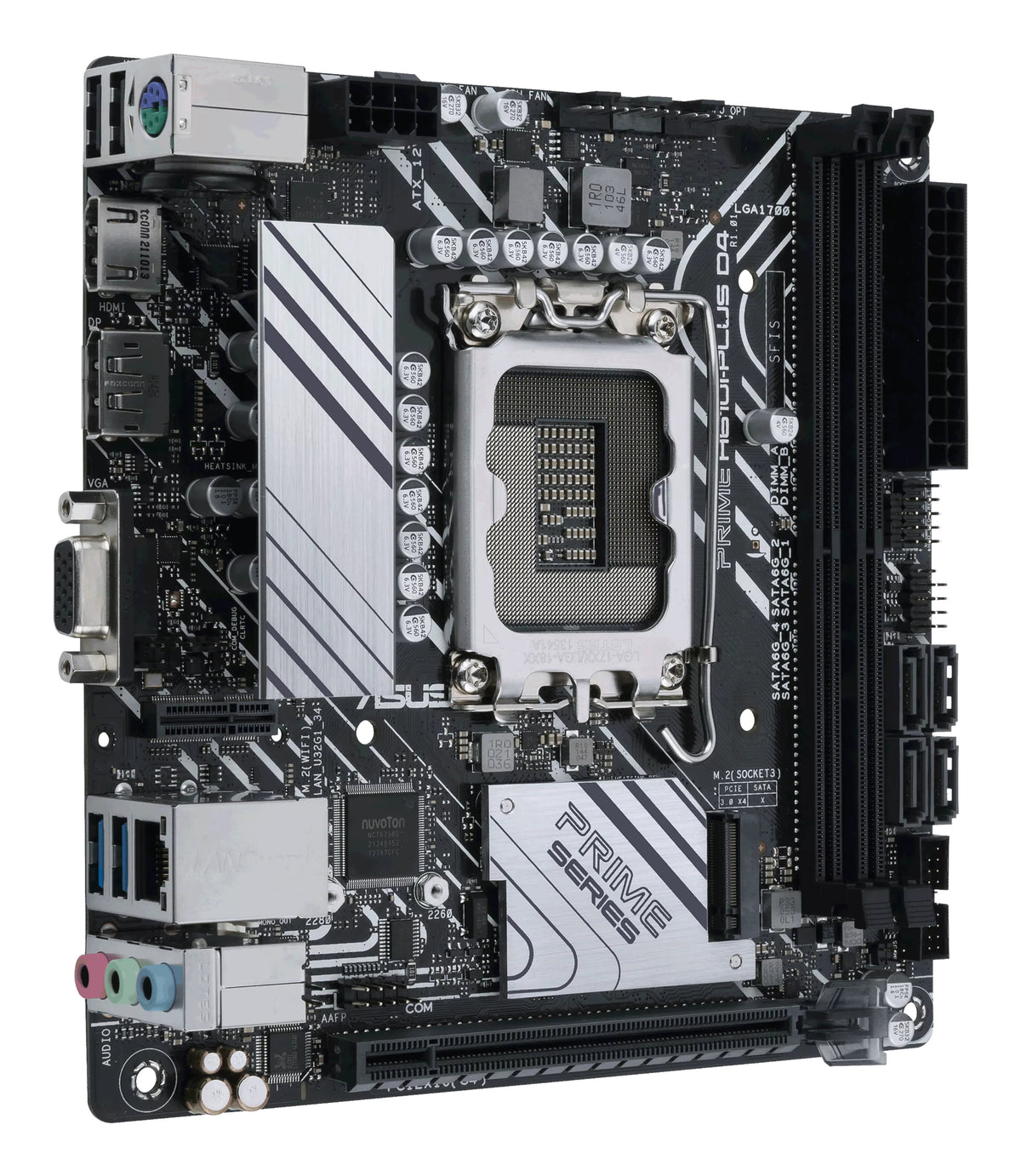 ASUS PRIME H610I-PLUS D4-CSM Intel H610 LGA 1700 mini ITX (4)