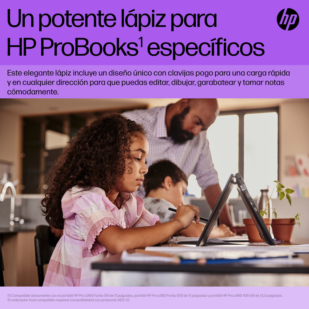 HP Slim RECHBL Pen lápiz digital 13,9 g Gris (6)