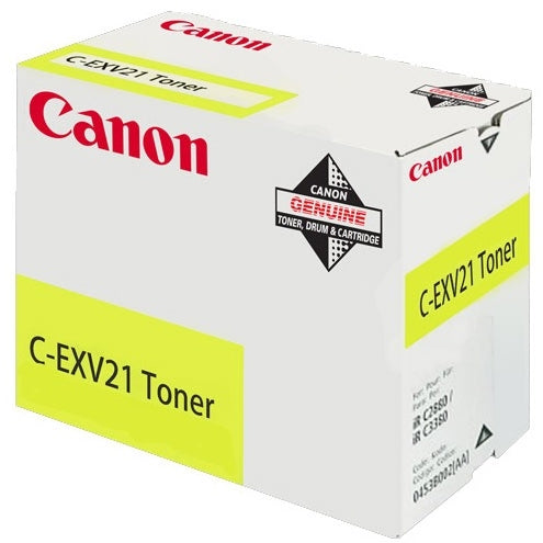 Canon C-EXV21 cartucho de tóner 1 pieza(s) Original Amarillo (2)