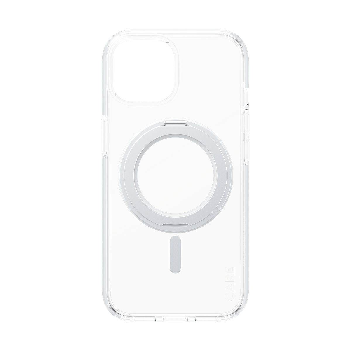 PanzerGlass CARE™ by ® Case Transparent w. Silver Kickstand & MagSafe iPhone 15 funda para teléfono móvil 15,5 cm (6.1") Transparente (4)