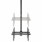 StarTech.com FPCEILBTB soporte para pantalla de señalización 190,5 cm (75") Negro (4)