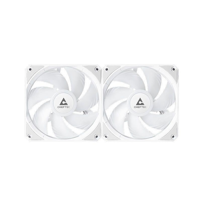Chieftec ICEBERG 240-RGB-W Carcasa del ordenador Sistema de refrigeración líquida todo en uno 12 cm Blanco (2)