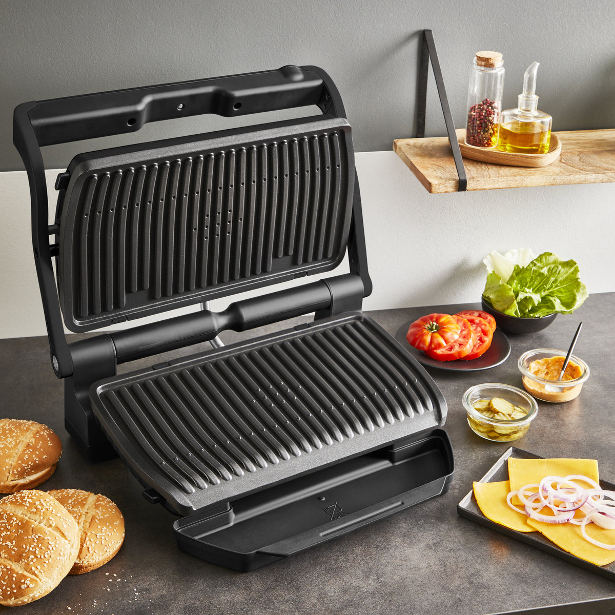 Tefal Optigrill+ XL GC727810 parrilla eléctrica de contacto (4)