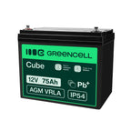 verde Cell AGM25 batería SAI plomo-ácido sellada 12V 75 Ah