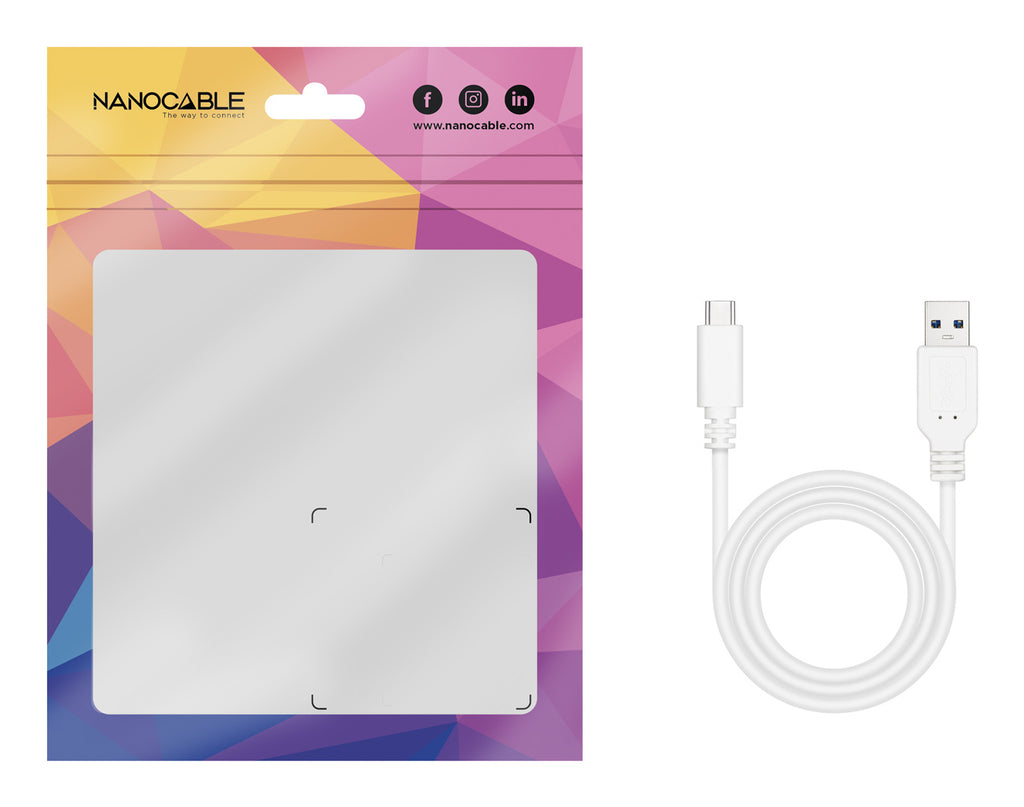 Nanocable 10.01.2102-W cable USB USB 2.0 USB C USB A 0,48 Gbit/s (6)