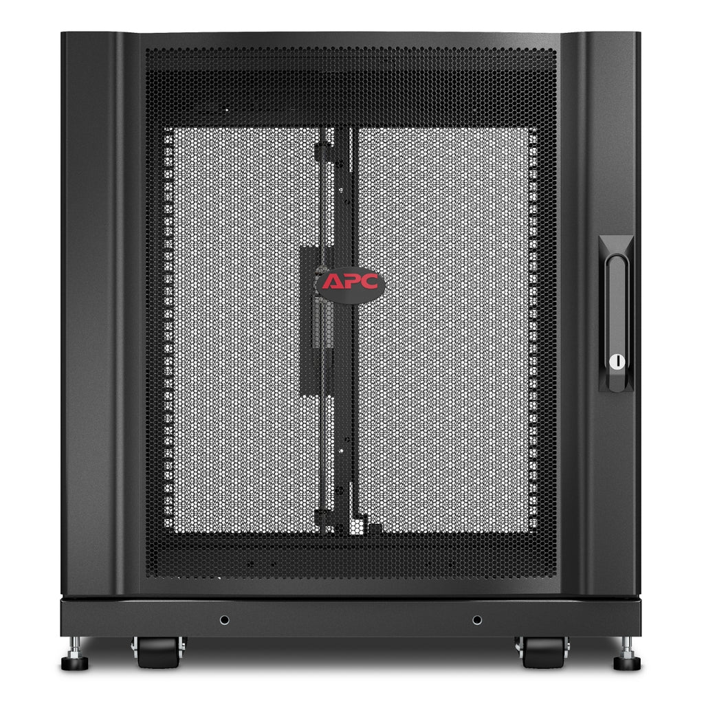 APC NetShelter SX 12U Rack o bastidor independiente Negro (3)