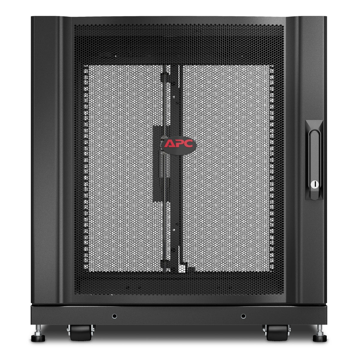 APC NetShelter SX 12U Rack o bastidor independiente Negro (3)