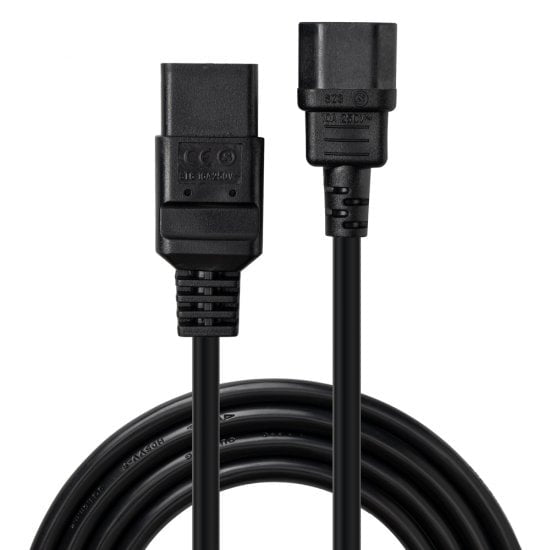 Lindy 30491 cable de transmisión Negro 2 m IEC C14 IEC C19 (3)