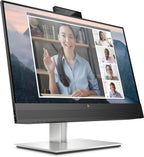 HP E24mv G4 FHD Conferencing Monitor computer monitor 60.5 cm (23.8") 1920 x 1080 pixels Full HD Black, Silver (4)