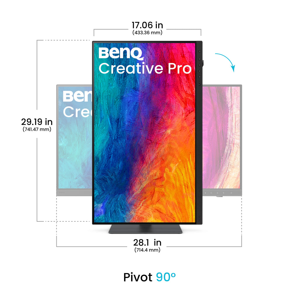 BenQ PV3250U pantalla para PC 80 cm (31.5") 3840 x 2160 Pixeles 4K Ultra HD LED Negro (4)