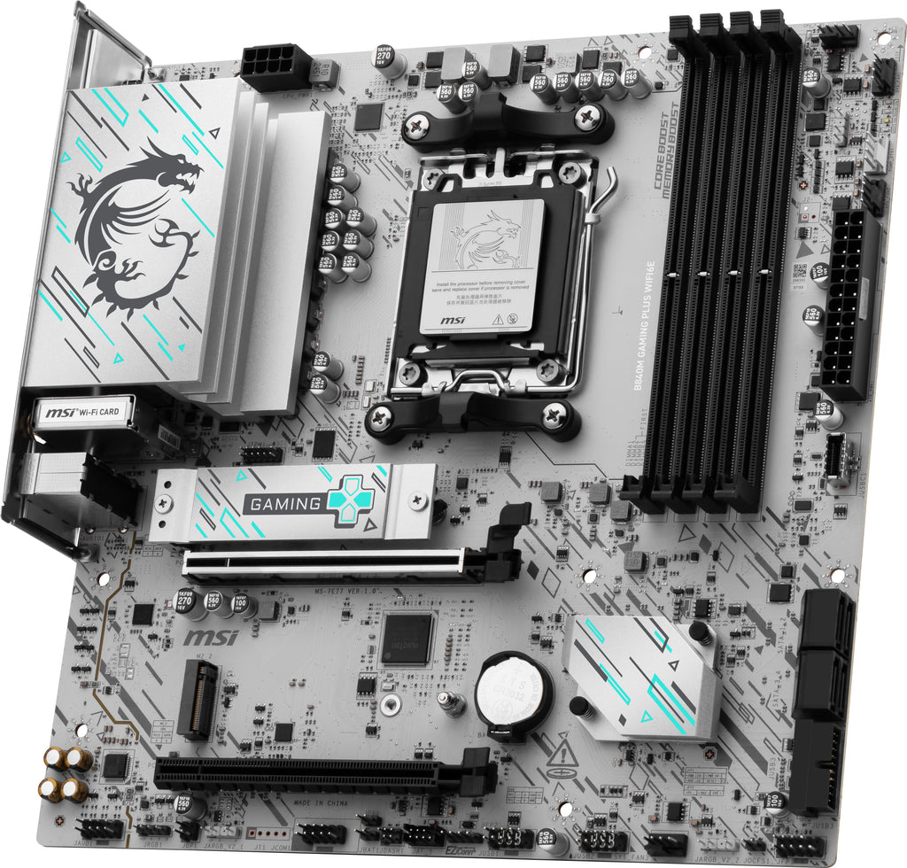 MSI B840M GAMING PLUS WIFI6E placa base AMD B840 Zócalo AM5 micro ATX (3)