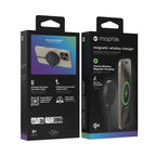 mophie Qi2 Magnetic Charger Smartphone Negro USB Cargador inalámbrico Carga