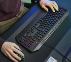 Trust GXT 836 Evocx teclado Juego USB QWERTY Inglés del Reino Unido Negro (8)