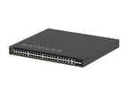 NETGEAR MSM4352 Gestionado L3 2.5G Ethernet (100/1000/2500) Energía sobre Ethernet (PoE) 1U Negro