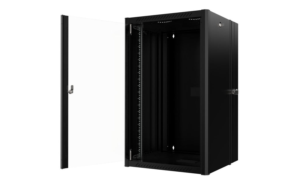 Lanview RWP20U45BL-D armario rack 20U Bastidor de pared Negro (4)