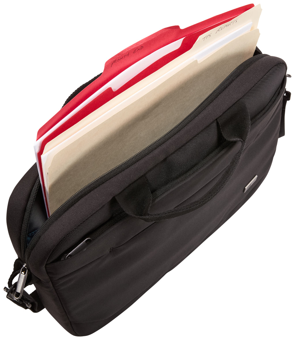 Case Logic Advantage ADVA-114 Black 35,6 cm (14") Bandolera Negro (7)