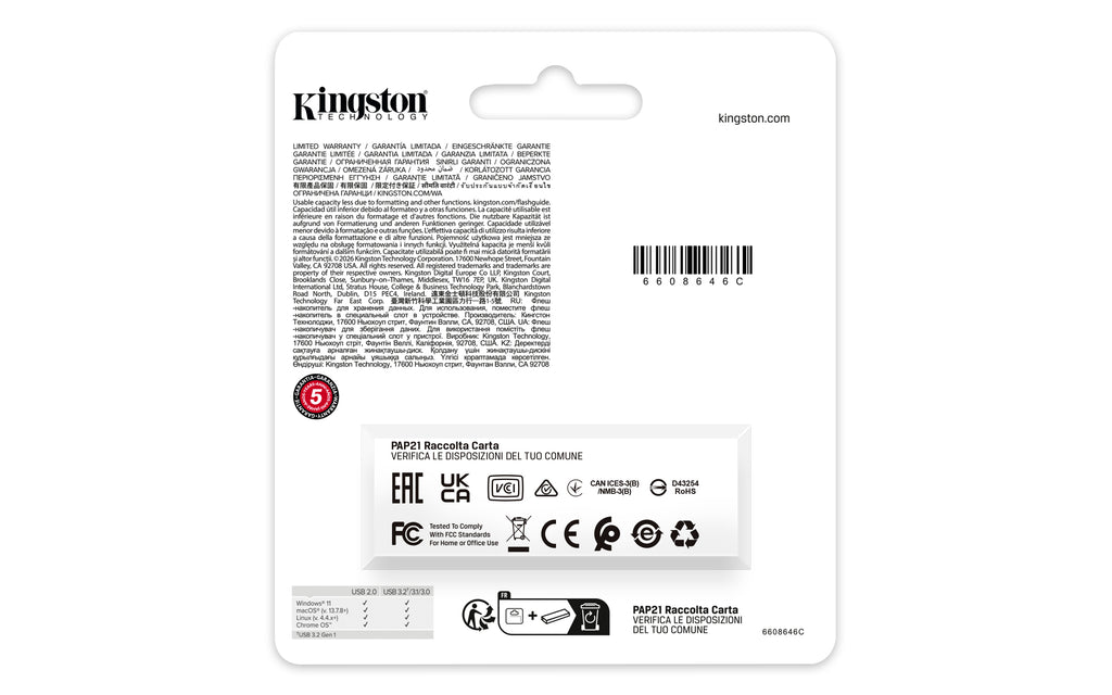 Kingston Technology DataTraveler Exodia unidad flash USB USB tipo A 3.2 Gen 1 (3.1 Gen 1) (6)