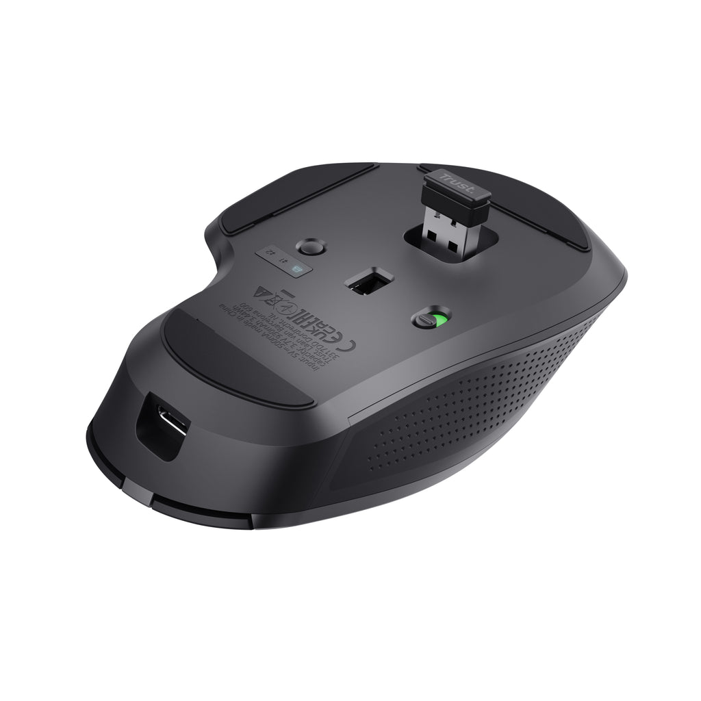 Trust Ozaa+ ratón Oficina Mano derecha RF Wireless + Bluetooth Óptico 3200 DPI (7)