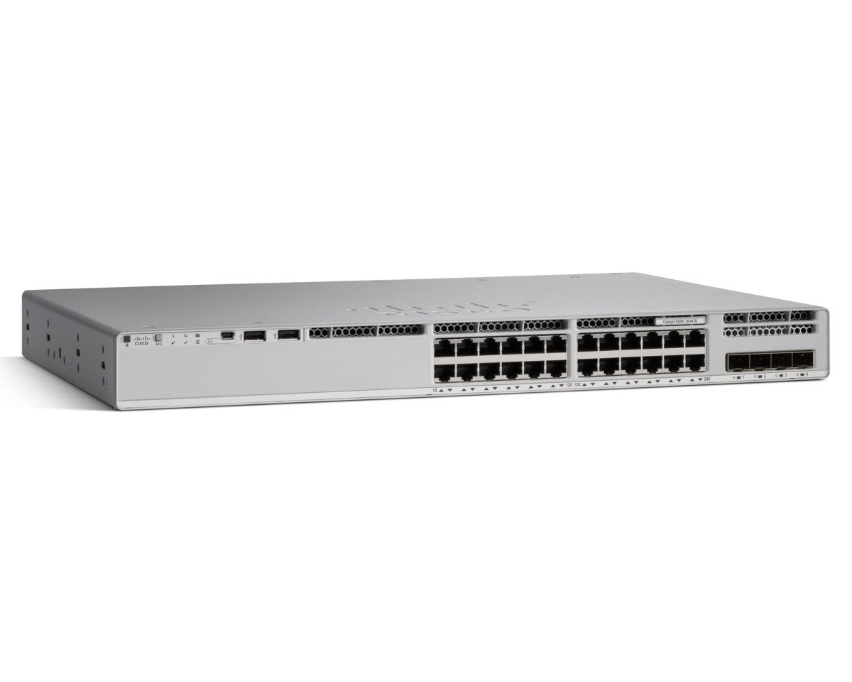 Cisco Catalyst C9200 Géré L3 Gigabit Ethernet (10/100/1000) Connexion Ethernet, supportant l'alimentation via ce port (PoE) Gris (2)