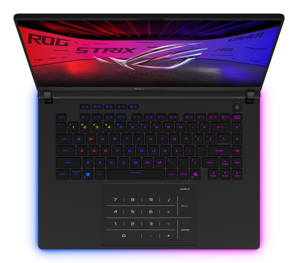 ASUS ROG Strix SCAR 16 G635LX-RW018W Intel Core Ultra 9 275HX Portátil 40,6 cm (16") WQXGA 32 GB DDR5-SDRAM 1 TB SSD NVIDIA GeForce RTX 5090 Wi-Fi 7 (802.11be) Windows 11 Home Negro QWERTZ Alemán (6)