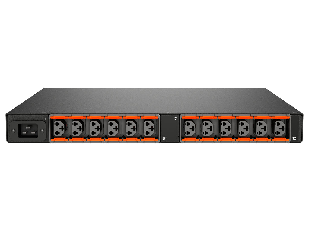 Vertiv Geist VP5U21A0 unidad de distribución de energía (PDU) 12 salidas AC 1U Negro
